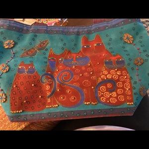Lauren Birch Cat Canvas Tote -unused without tag